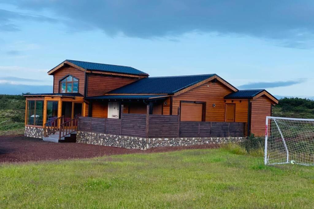 Large Luxury Cabin On The Golden Circle Next To Kerith The Crater. Σέλφος Εξωτερικό φωτογραφία