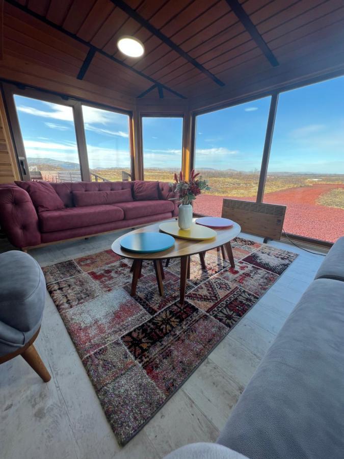 Large Luxury Cabin On The Golden Circle Next To Kerith The Crater. Σέλφος Εξωτερικό φωτογραφία