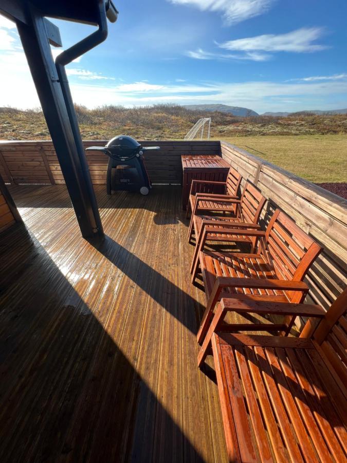 Large Luxury Cabin On The Golden Circle Next To Kerith The Crater. Σέλφος Εξωτερικό φωτογραφία