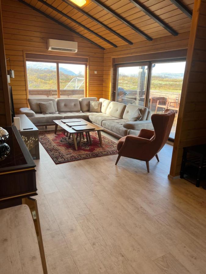 Large Luxury Cabin On The Golden Circle Next To Kerith The Crater. Σέλφος Εξωτερικό φωτογραφία